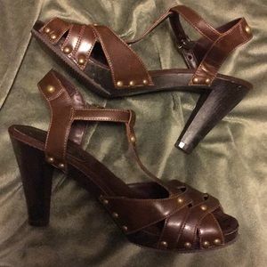 EUC Stud Sandals Shoes